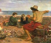 Sir John Everett Millais The Boyhood of Raleigh Spain oil painting artist